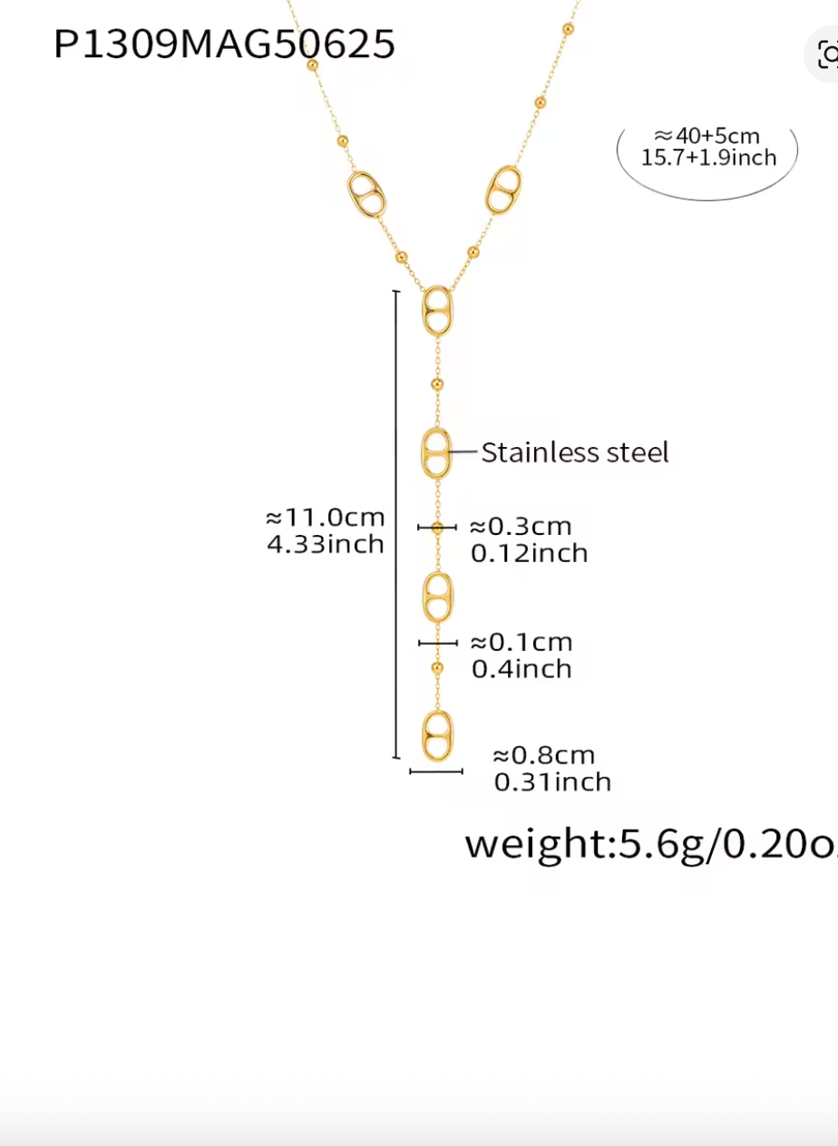 Nivora Long Chain Necklace