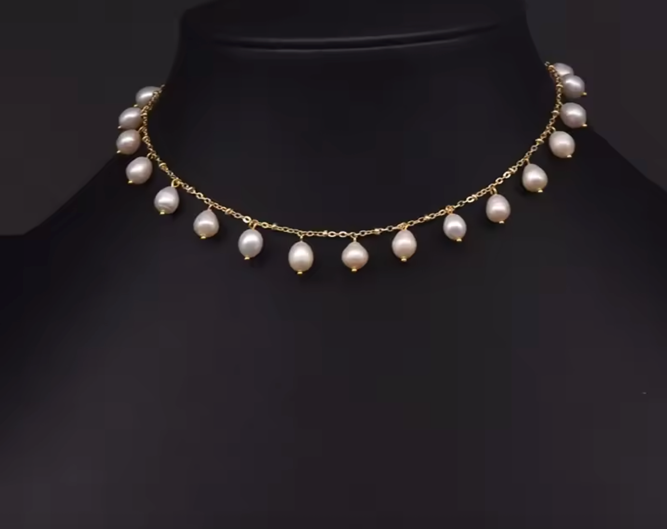 Natural Freshwater Pearl Pendant Necklace