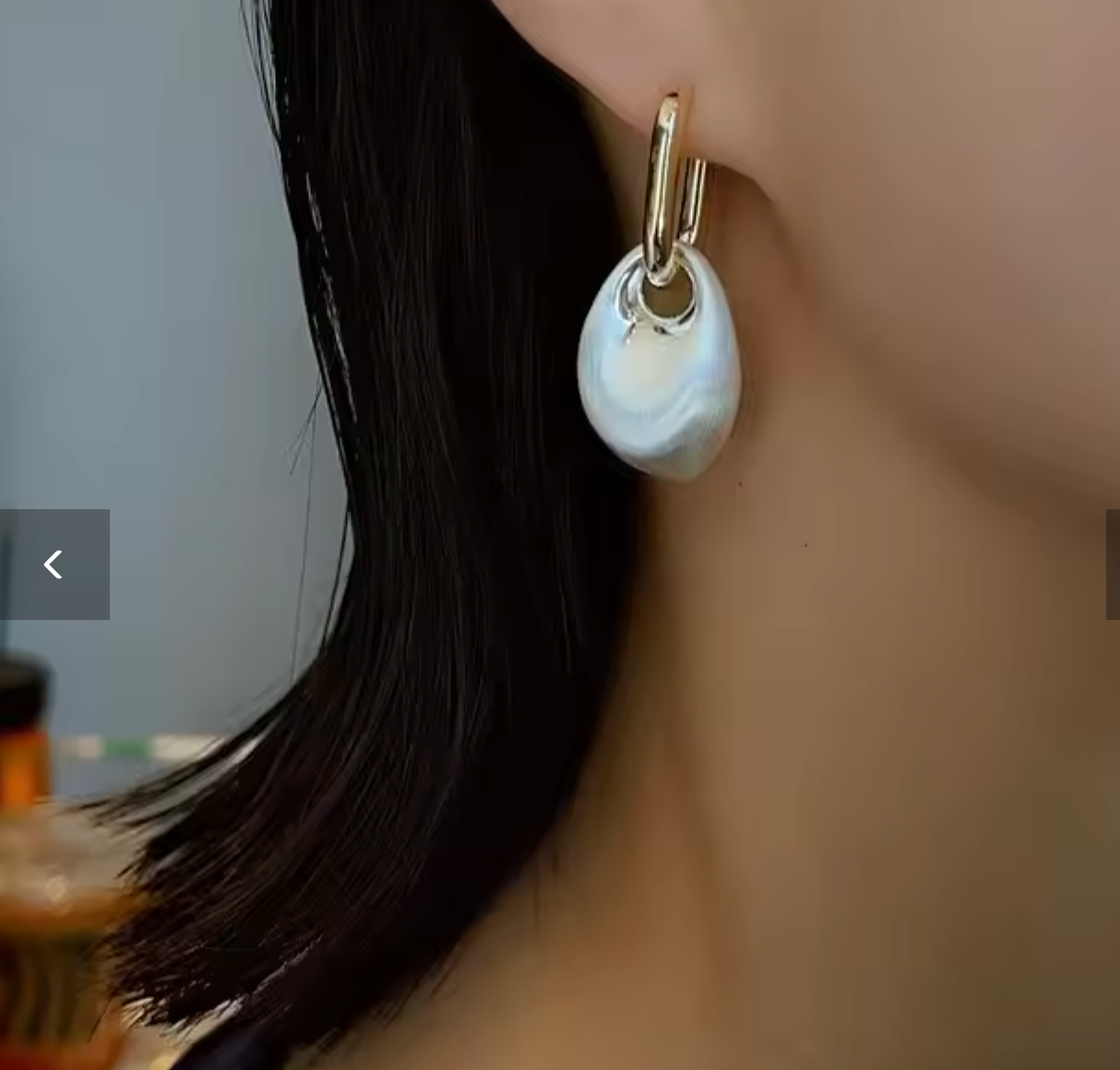 Vintage Geometric Irregular Pendant Earrings