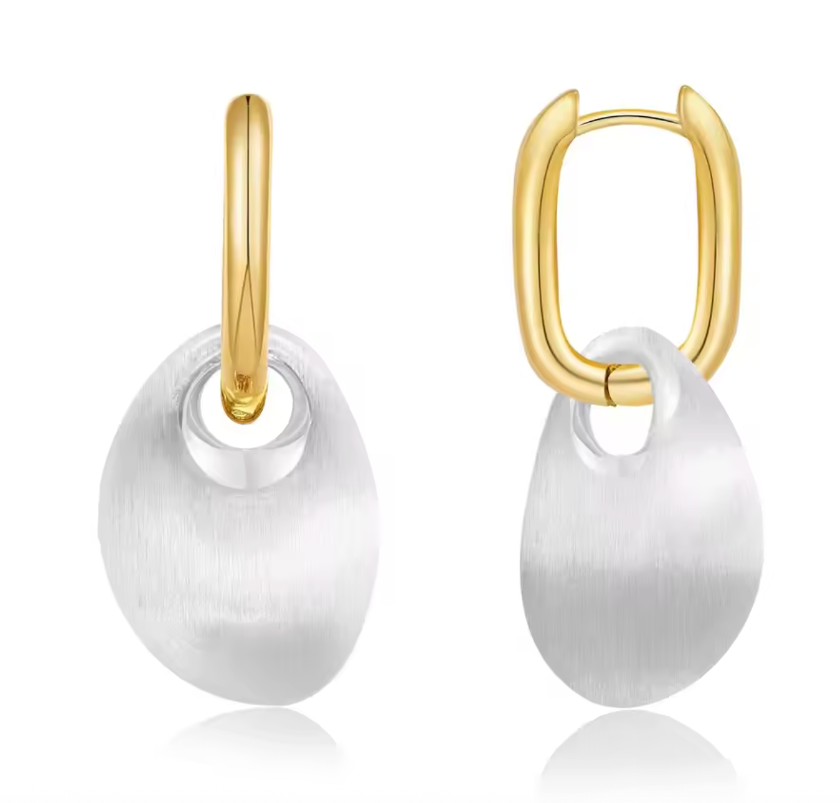 Vintage Geometric Irregular Pendant Earrings